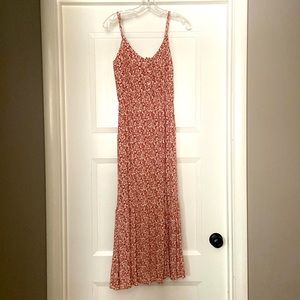 Abercrombie and Fitch floral maxi dress.